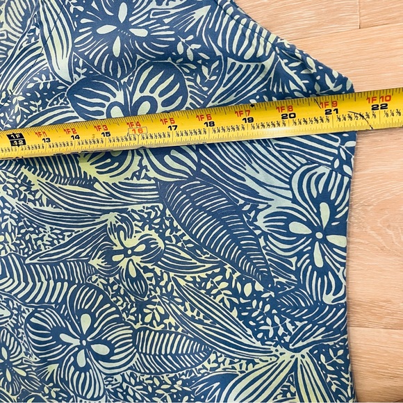Blue Ginger Hawaiian Designs sleeveless scoop neck dress Women’s size Large. - Picture 6 of 6